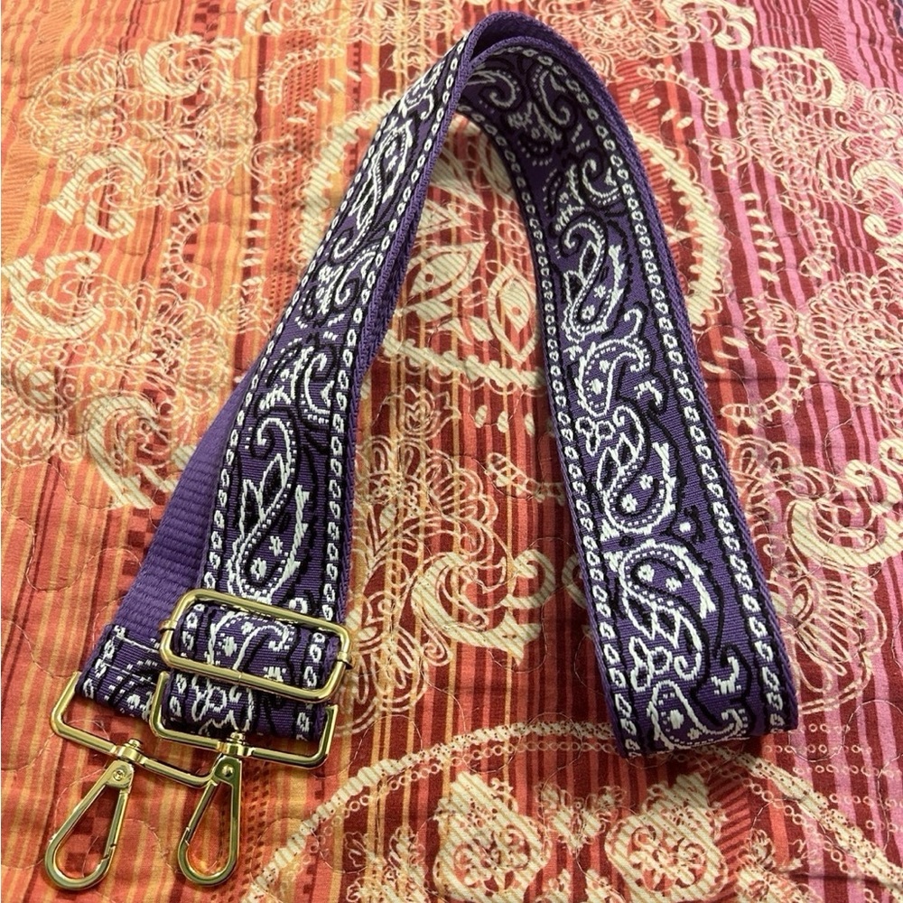 Paisley Bag strap